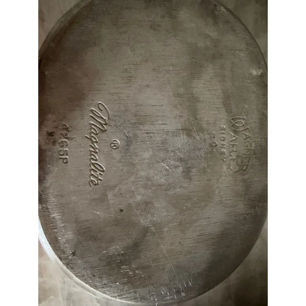 Wagner‎ Ware Magnalite Roaster Dutch Oven 4265-P Silver Vintage Lid 8qt